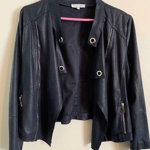 ✨2/30✨Blue jacket simili cuir